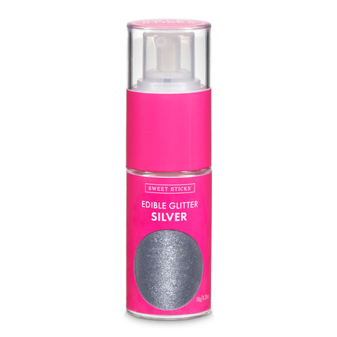 Sweet Sticks Edible glitter pump spray silver