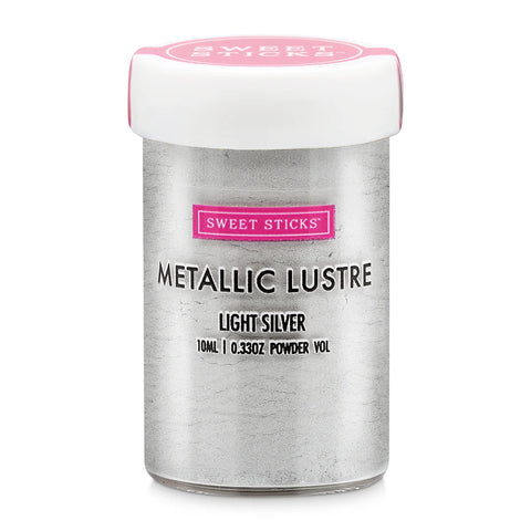 Sweet Sticks Light Silver lustre dust 10ml