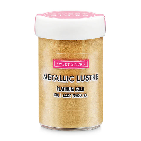 Sweet Sticks Platinum Gold lustre dust 10ml