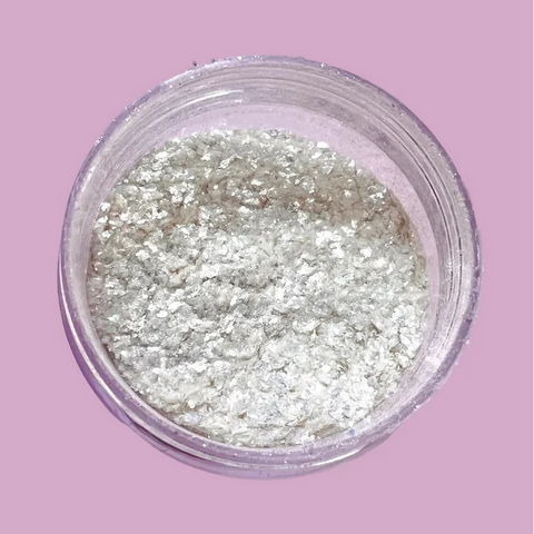 Moreish Cakes More Glow Pearl Twinkle Edible Glitter Flakes 3g
