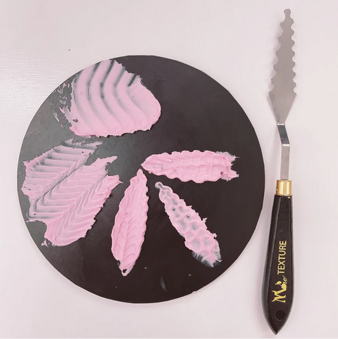 Moreish Cakes Pro Art Texture Palette Knife (set of 4)