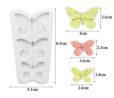 Multi Butterfly Silicone Mould