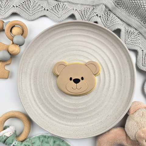 Large Teddy Bear Head cutter & 3D embosser set