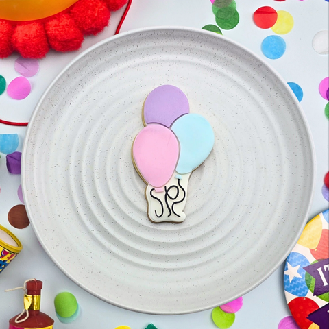 3 Balloons cutter & 3D embosser set