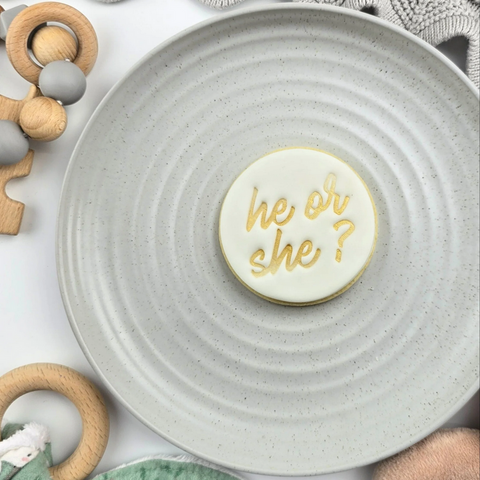 Embosser - He or She
