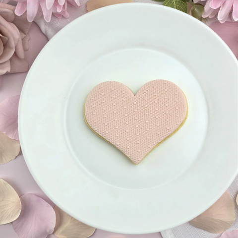 Custom Cookie Cutters Star Tulle pattern plate debosser