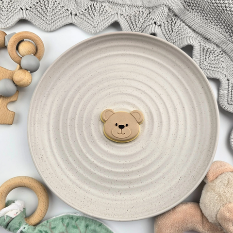 Small Teddy Bear Head cutter & 3D embosser set