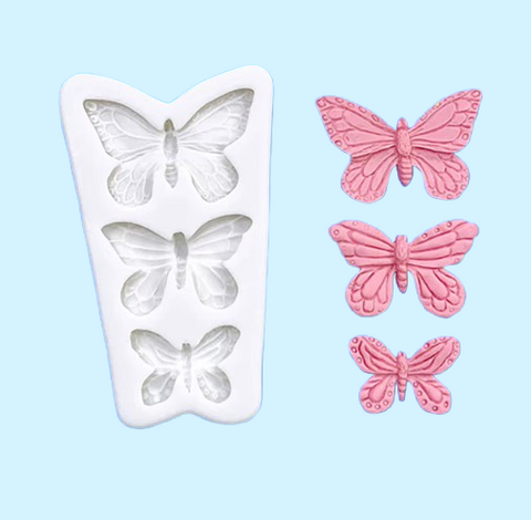Multi Butterfly Silicone Mould