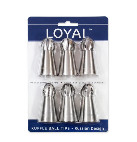 Loyal Russian Ruffle Ball tips- set 6