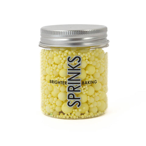 Sprinks Bubble Bubble Pastel Yellow sprinkles 65g