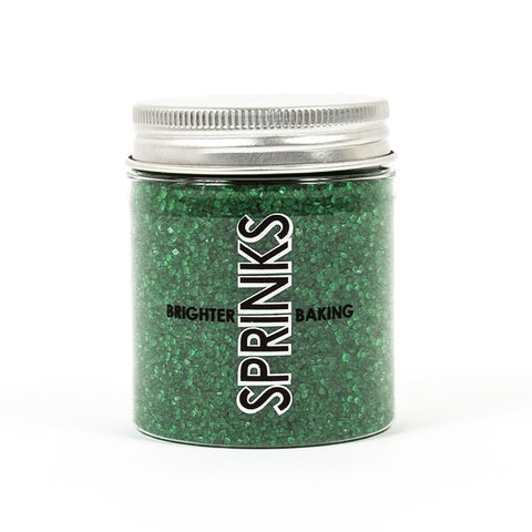 Sprinks Green Sanding Sugar 80g