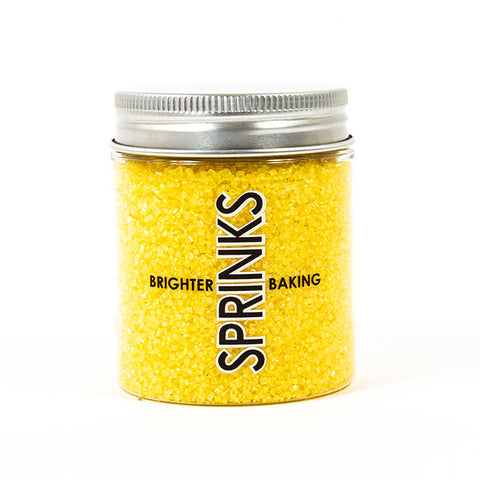 Sprinks Yellow Sanding Sugar 80g