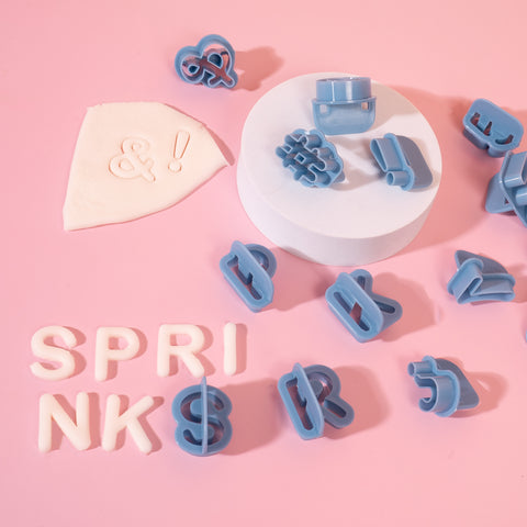 Sprinks Alphabet & Number Cutter set - 40 pieces