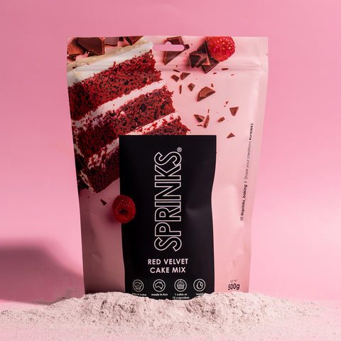 Sprinks Red Velvet Mud Cake Mix 500g