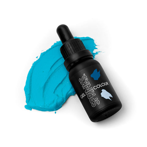 Sprinks Blue gel colour 15ml