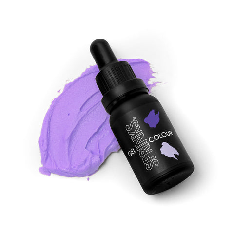 Sprinks Purple gel colour 15ml