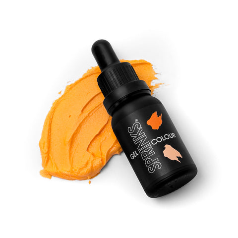 Sprinks Sunset Orange gel colour 15ml