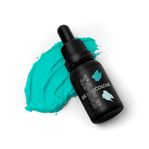 Sprinks Teal gel colour 15ml