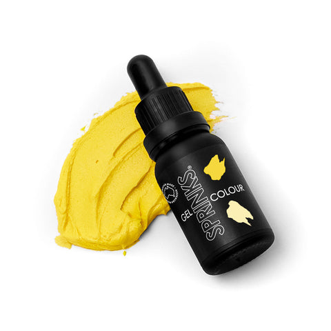 Sprinks Chick Yellow gel colour 15ml