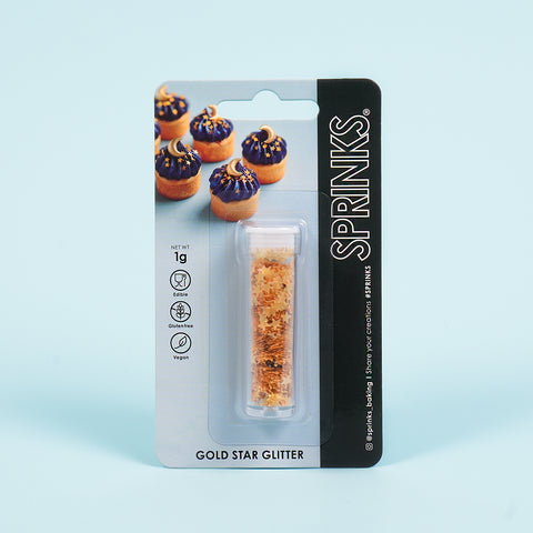 Sprinks Gold Star Glitter