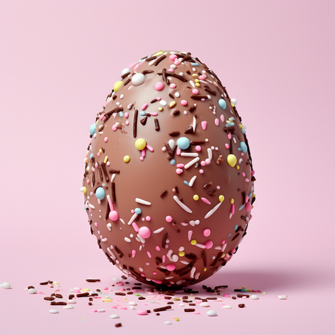 Sprinks Large Smooth Easter Egg Chocolate Mould