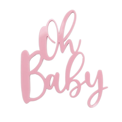 Sweet Cartel Oh Baby cupcake charm - Pink