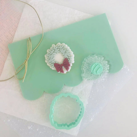 SweetP Mini Christmas Wreath cutter set