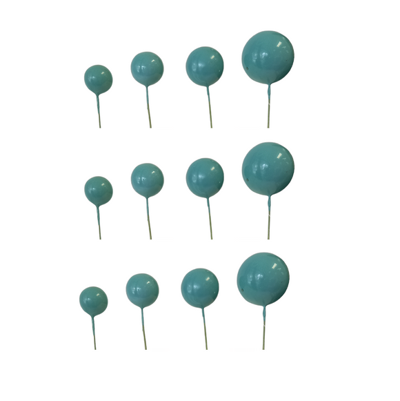 Cake Ball Toppers Green
