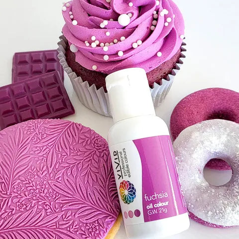 Vivid Oil Colour Fuchsia 21g