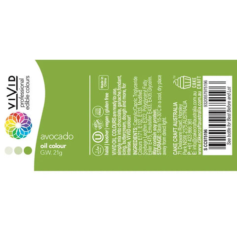 Vivid Oil Colour Avocado 21g