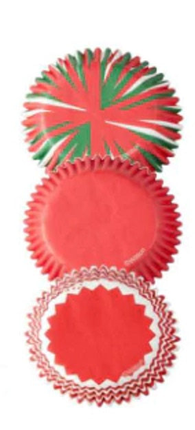 Wilton Christmas Swirl Cupcake Baking Cups (24 pack)