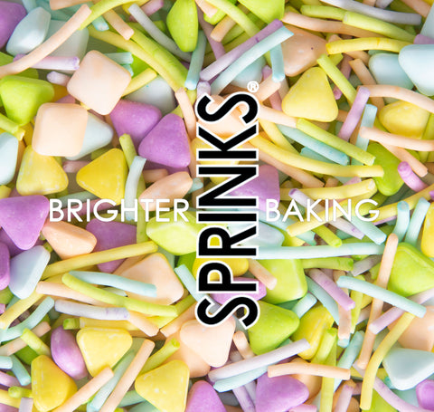 Sprinks Matte Pastel Trio sprinkle mix 65g