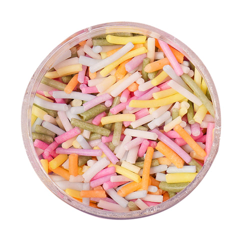 Sprinks Jimmies - Pastel Rainbow Sugar Free & Natural Colour 60g