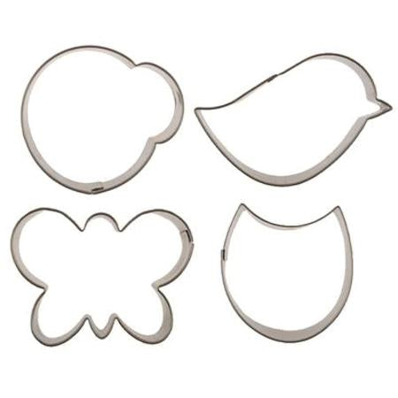 Cutie Cupcake Cutter Set - Fluttering Friends