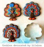 Ann Clark Forward Facing Turkey Cookie Cutter by LilaLoa