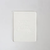Coo Kie WE WISH YOU A MERRY CHRISTMAS Pop / Embosser Stamp