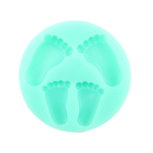Baby Feet Silicone Mould 40mm & 50mm