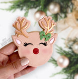 Rudolph Reindeer cutter & 3D embosser set