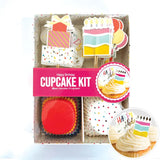 Cupcake Decorating Kit - Happy Birthday - 24 sets