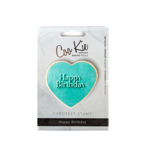 Coo Kie HAPPY BIRTHDAY Pop / Embosser Stamp (style 1)