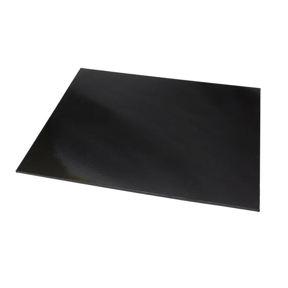 Black Rectangle Masonite Cake Board 23 x 30cm (9x12 inch)