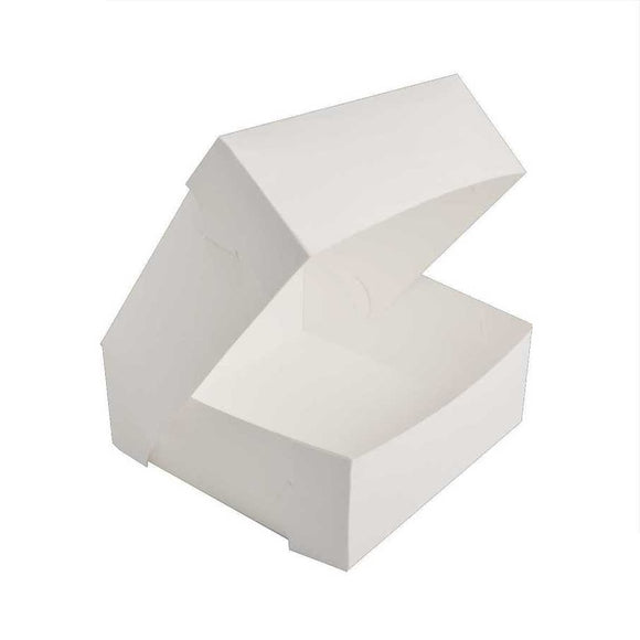 Cake Box White Square 15 x 15 x 10cm (6x6x4 inch)