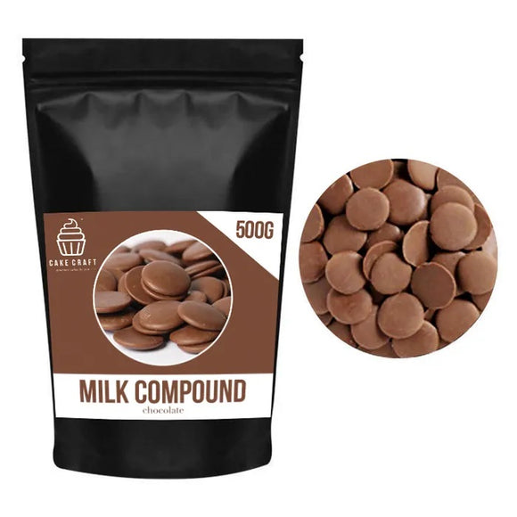 Cake Craft Milk Compound Chocolate Callets 500g