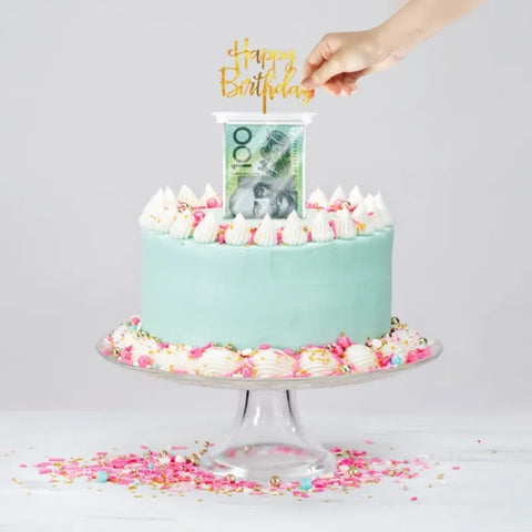 Surprise Money Pull cake kit