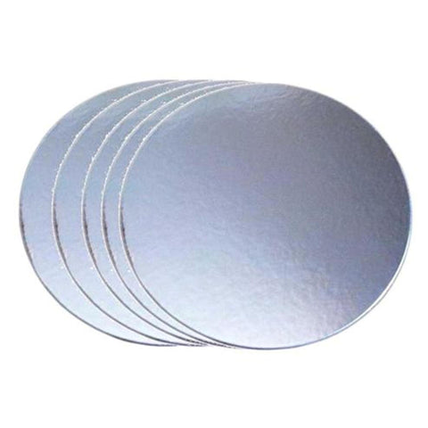 Cardboard Round Cake Board 10 inch - 5 pack