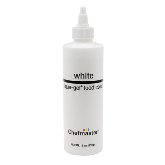 Chefmaster White Liqua-gel 453g (16 oz)