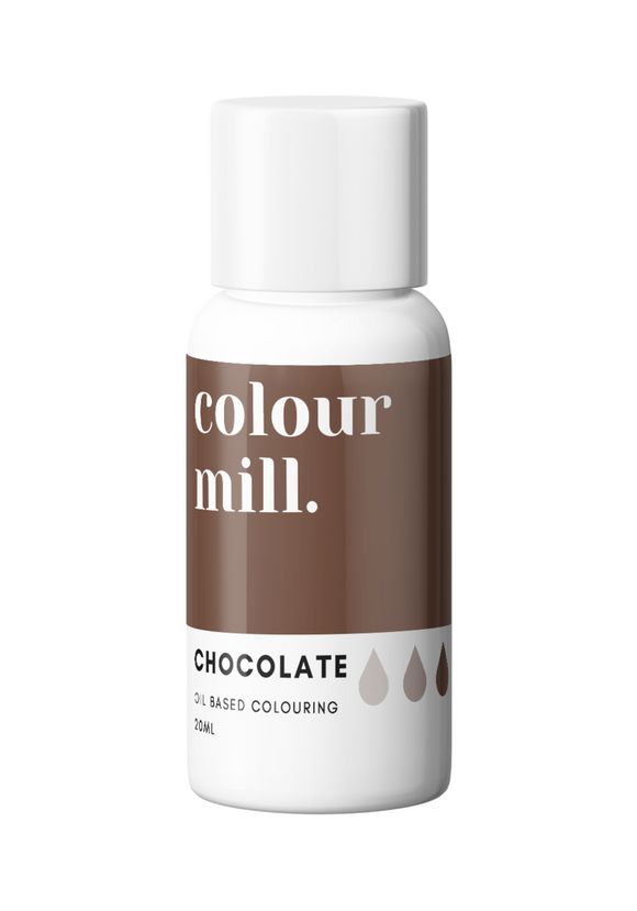 Colour Mill Chocolate Brown Oil Based Colouring 20ml