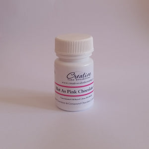Creative Cake Decorating Oil Chocolate Colour 20g - Hot As Pink