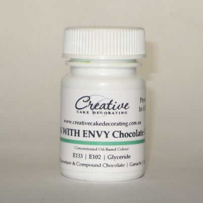 Creative Cake Decorating Oil Chocolate Colour 20g - Green with Envy