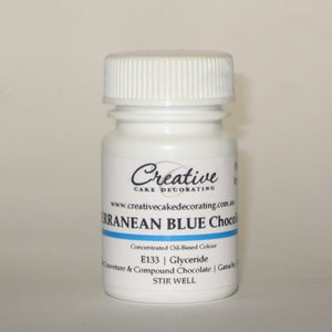 Creative Cake Decorating Oil Chocolate Colour 20g - Mediterranean Blue